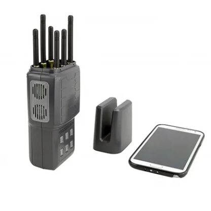 6つの選択可能な周波数帯を持つポータブル2G 3G 4G GPS Wifi携帯電話信号ジャマー - 画像 (5)