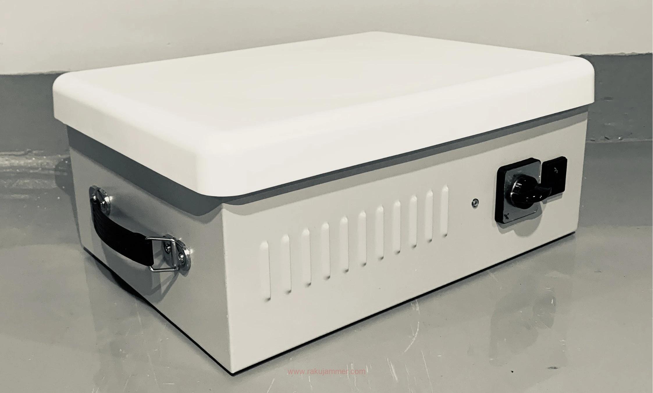 ホットセール高出力ポータブル5G携帯電話ジャマーブロッカーWiFi 2.4G + 5.2G + 5.8G、ワイヤレスマイク - 画像 (5)