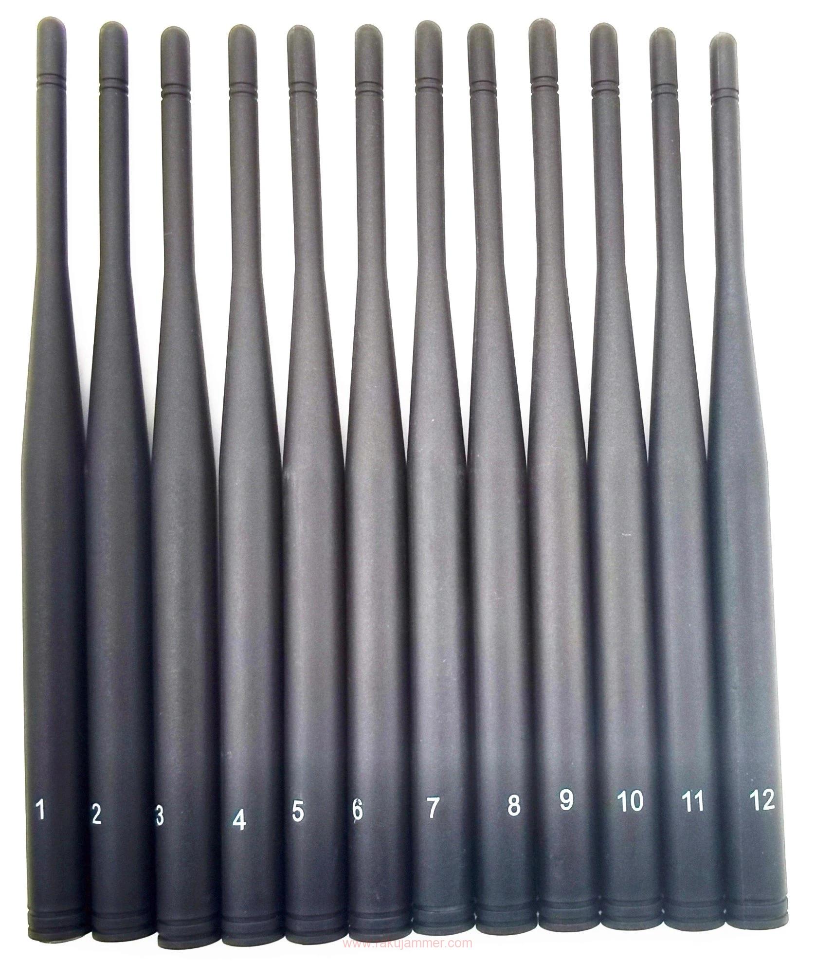 ベストセラー ハンドヘルド 12 アンテナ 携帯電話信号ジャマー 5G/4G セルラー信号ブロック - 画像 (5)