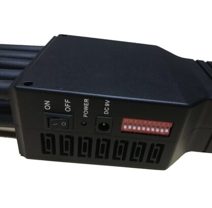 ポータブル10アンテナ携帯電話ブロッカーおよびWiFi UHF VHF信号ジャマー - 画像 (5)