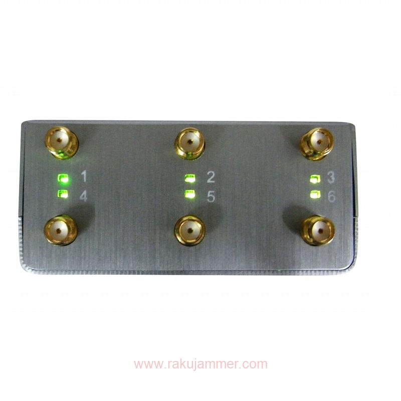 最新のシルバー6アンテナポータブル4G携帯電話ジャマー販売中 - 画像 (5)